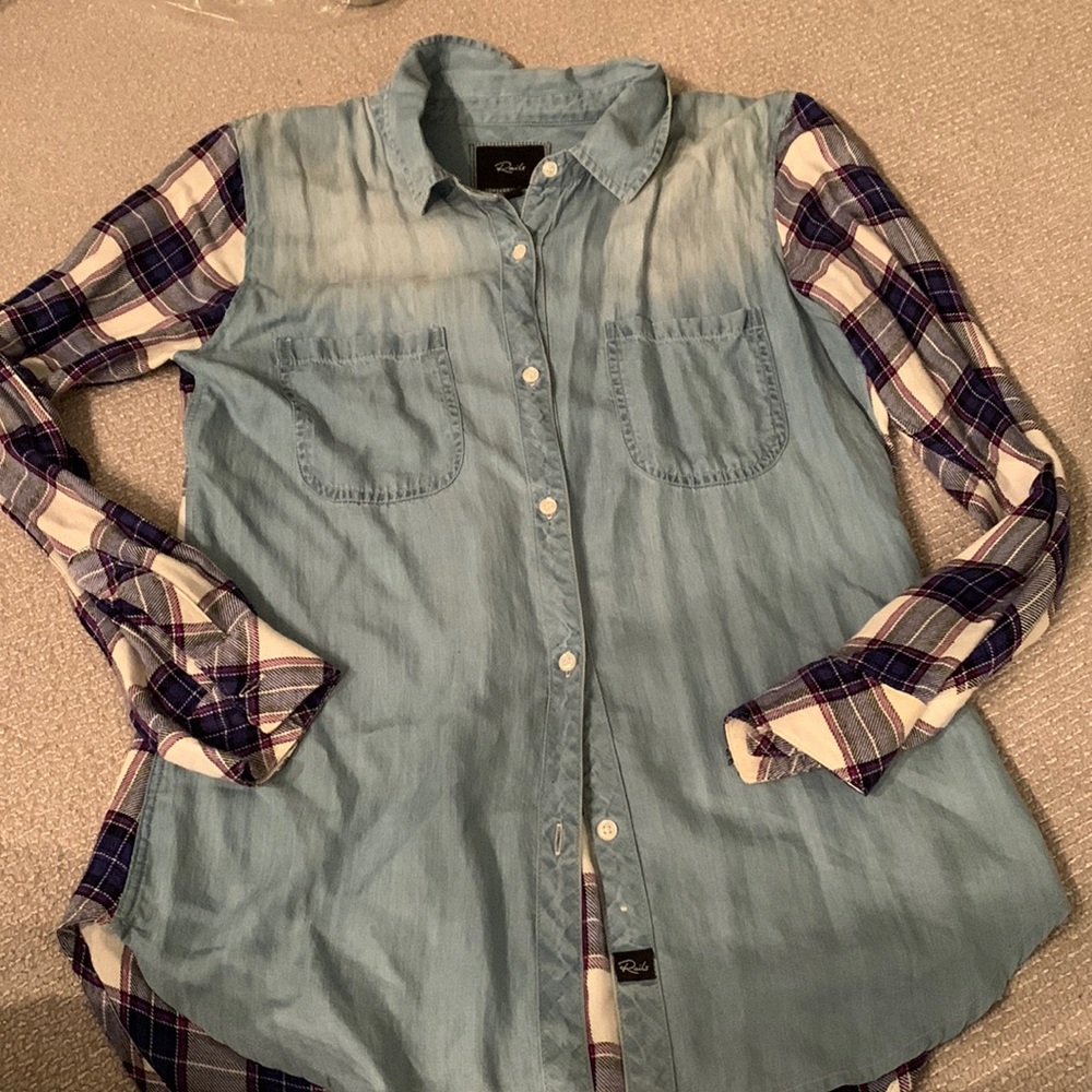 RAILS PLAID/DENIM